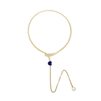 Roze Navy Blue Necklace