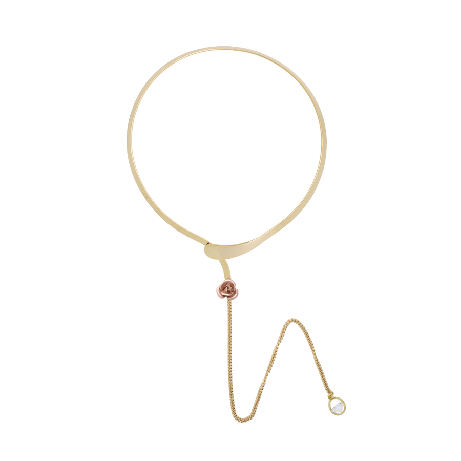 Roze Pale Pink Necklace